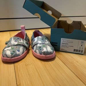 Toms tiny alpargata- never worn!